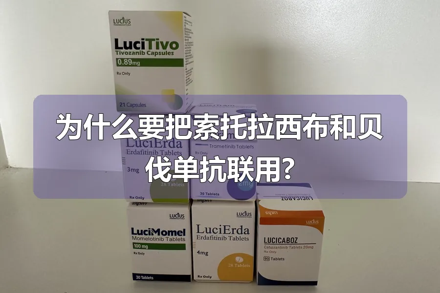 为什么要把索托拉西布和贝伐单抗联用?